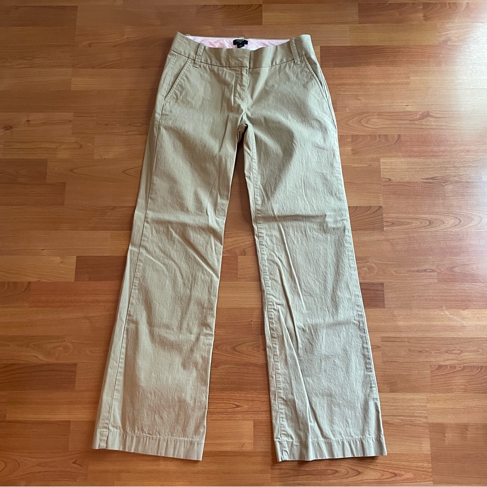 J. Crew City Fit Khaki Pants